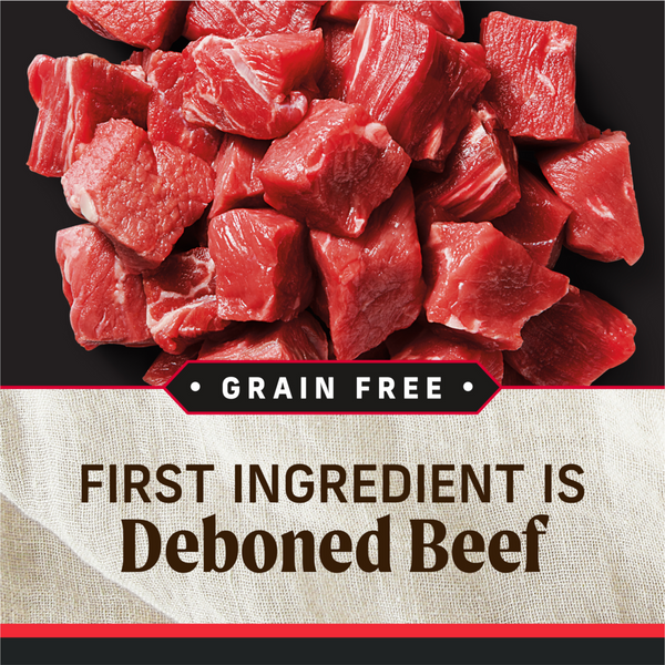 Merrick Grain Free 96% Beef Lamb and Bison Adult Wet Dog Food