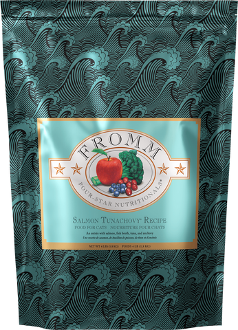 Fromm Four Star Salmon Tunachovy Grain Free Recipe Dry Cat Food