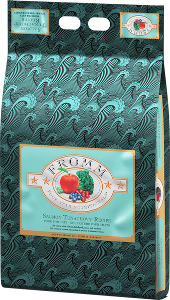 Fromm Four Star Salmon Tunachovy Grain Free Recipe Dry Cat Food