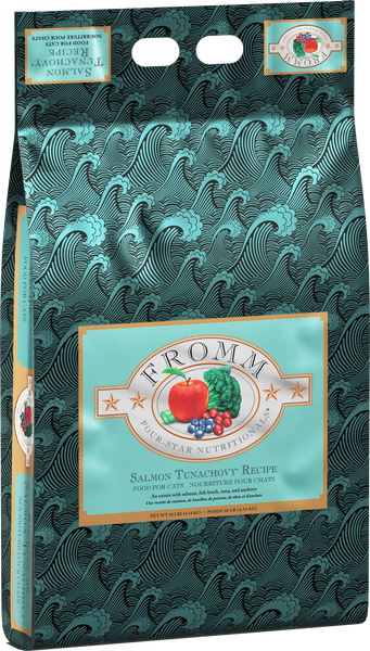 Fromm Four Star Salmon Tunachovy Grain Free Recipe Dry Cat Food