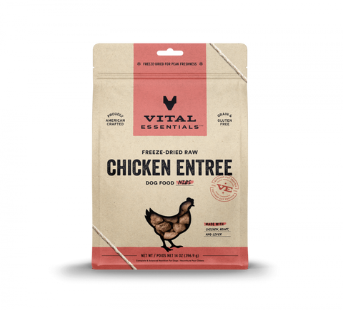 Vital Essentials Chicken Nibblets Freeze Dried Dog Food