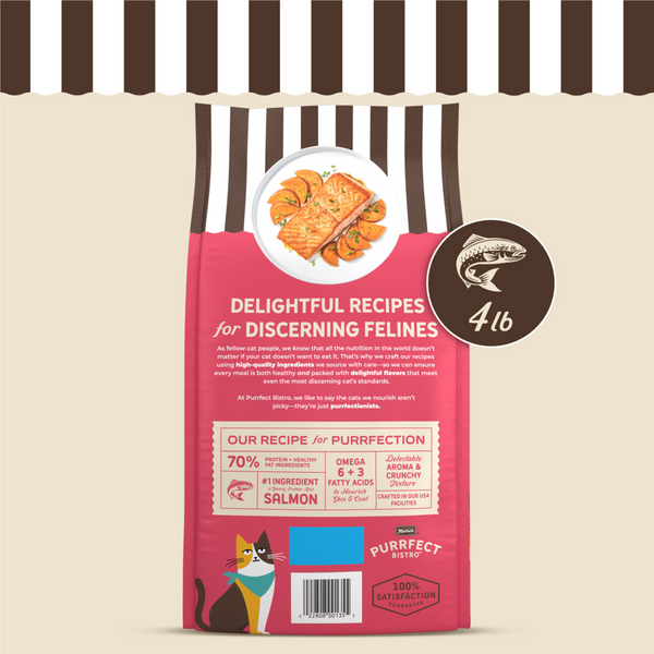 Merrick Purrfect Bistro Grain Free Real Salmon & Sweet Potato Recipe Dry Cat Food