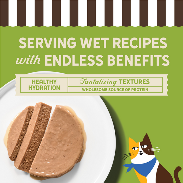 Merrick Purrfect Bistro Grain Free Turkey Pate Adult Wet Cat Food