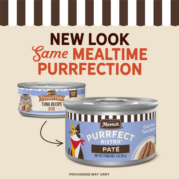 Merrick Purrfect Bistro Grain Free Tuna Pate Adult Wet Cat Food