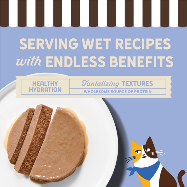 Merrick Purrfect Bistro Grain Free Tuna Pate Adult Wet Cat Food