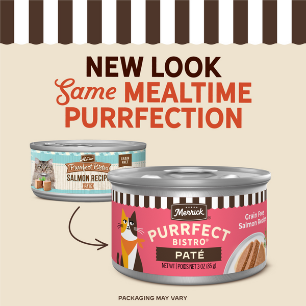 Merrick Purrfect Bistro Grain Free Salmon Pate Adult Wet Cat Food