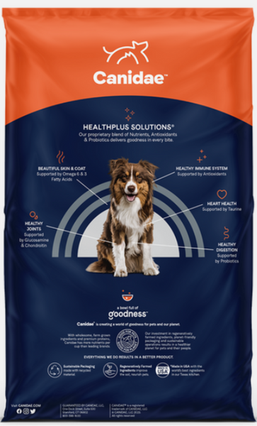 Canidae Pure Farm To Bowl Cage-Free Duck & Sweet Potato Recipe Dog Food