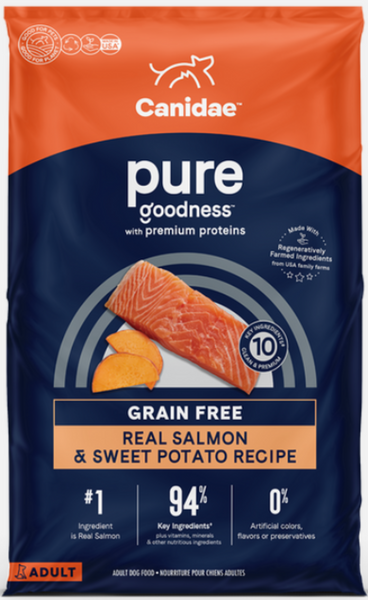 Canidae Pure Farm To Bowl Wild-Caught Salmon & Sweet Potato Recipe Dog Food