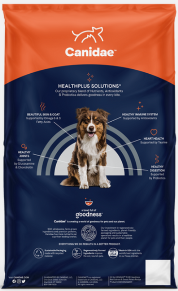 Canidae Pure Farm To Bowl Wild-Caught Salmon & Sweet Potato Recipe Dog Food