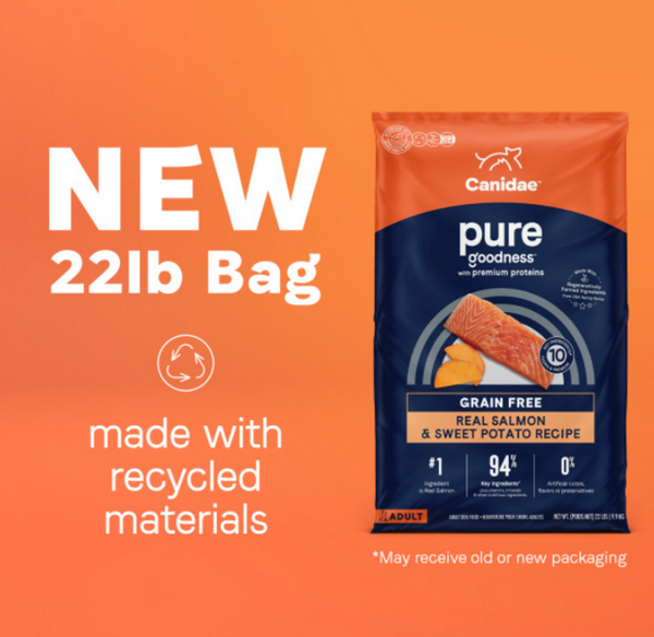 Canidae Pure Farm To Bowl Wild-Caught Salmon & Sweet Potato Recipe Dog Food