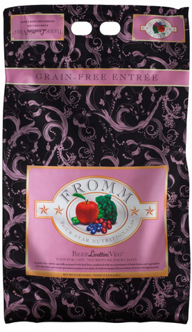 Fromm Four Star Beef Livattini Veg Recipe Dry Cat Food