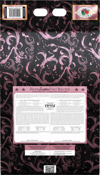 Fromm Four Star Beef Livattini Veg Recipe Dry Cat Food