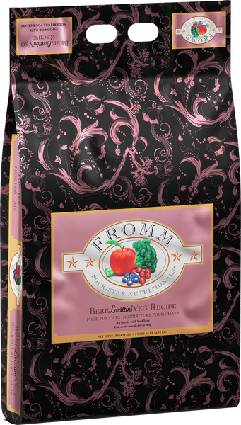 Fromm Four Star Beef Livattini Veg Recipe Dry Cat Food