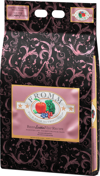 Fromm Four Star Beef Livattini Veg Recipe Dry Cat Food