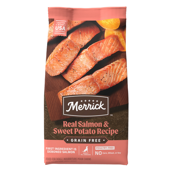 Merrick Grain Free Salmon and Sweet Potato Adult Dry Dog Food