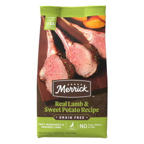 Merrick Grain Free Lamb and Sweet Potato Adult Dry Dog Food