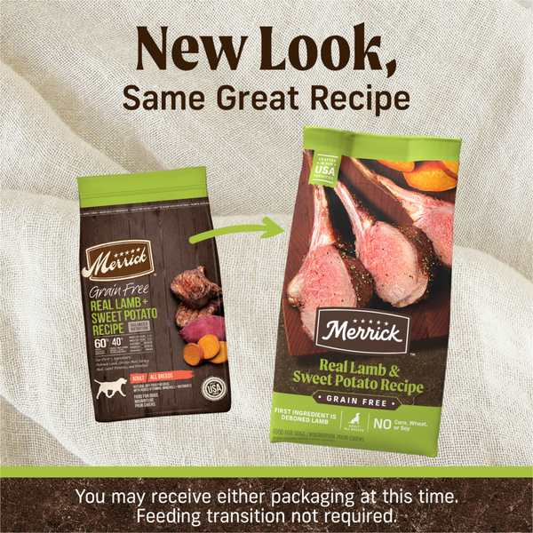Merrick Grain Free Lamb and Sweet Potato Adult Dry Dog Food