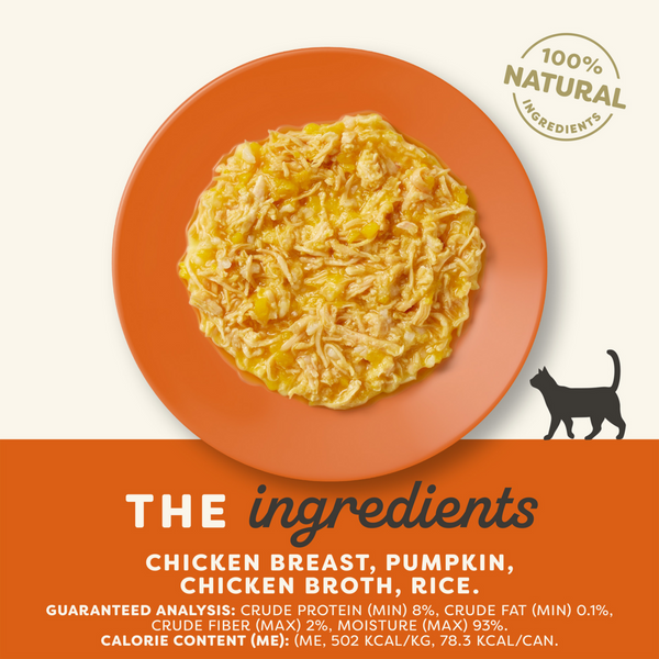 Applaws Natural Chicken Breast with Pumpkin in Broth Can Cat Food