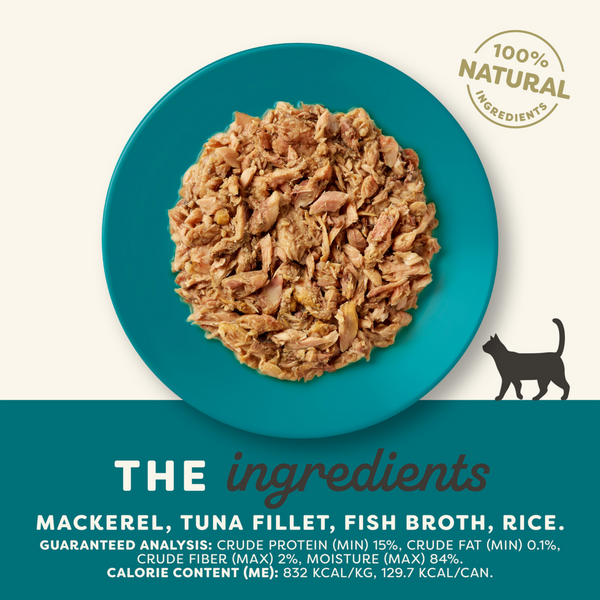 Applaws Natural Ocean Fish in Broth Can Cat Food