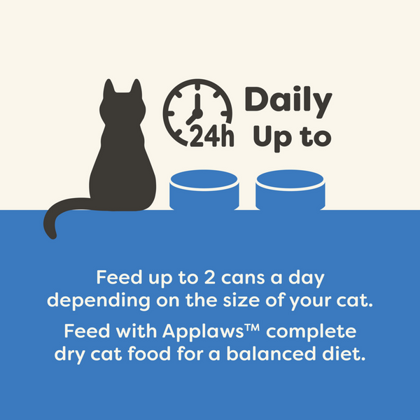 Applaws Natural Tuna with Seaweed in Broth Can Cat Food