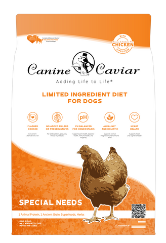 Canine Caviar Special Needs Alkaline Holistic Entree Dry Dog Food