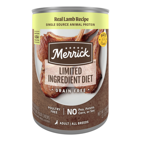 Merrick Limited Ingredient Diet Real Lamb Recipe Canned Dog Food
