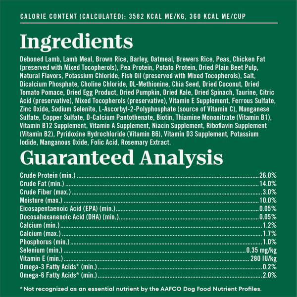 Nutro Wholesome Essentials Large Breed Puppy Pasture-Fed Lamb & Rice Dry Dog Food