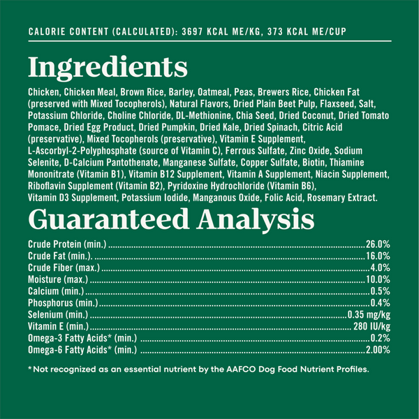Nutro Wholesome Essentials Small Breed Adult Farm-Raised Chicken, Brown Rice & Sweet Potato Dry Dog Food