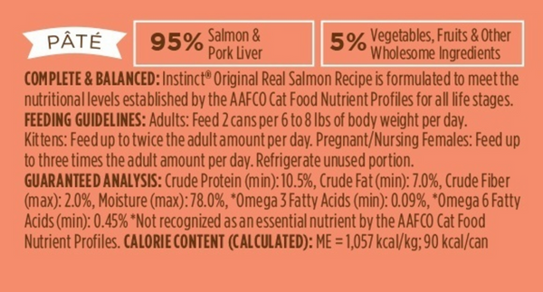 Instinct Grain Free Salmon Wet Cat Food