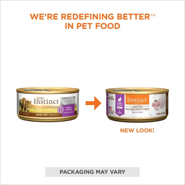 Instinct Limited Ingredient Diet Grain Free Rabbit Wet Cat Food