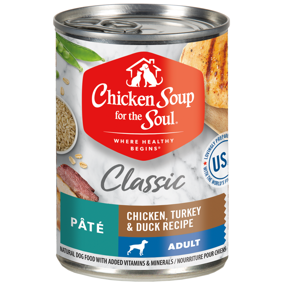 Chicken Soup Adult Chicken, Turkey & Duck Pate Can Dog Food