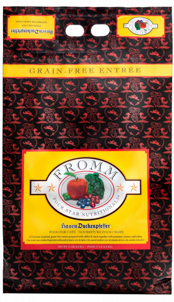 Fromm Four Star Hasen Duckenpfeffer Grain Free Recipe Dry Cat Food