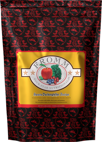 Fromm Four Star Hasen Duckenpfeffer Grain Free Recipe Dry Cat Food