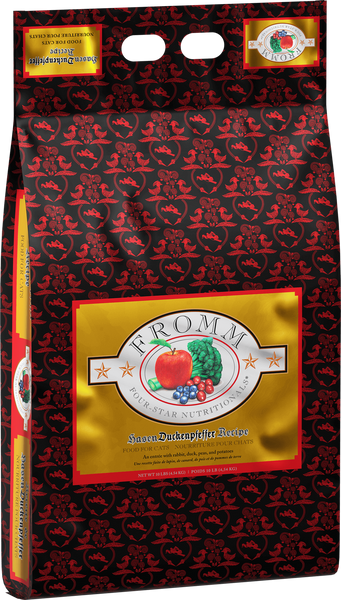 Fromm Four Star Hasen Duckenpfeffer Grain Free Recipe Dry Cat Food