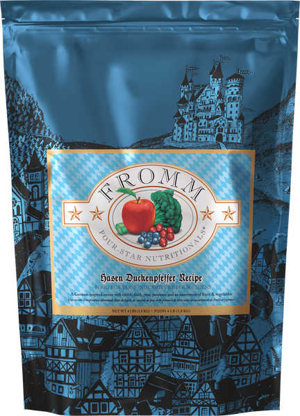 Fromm Four Star Hasen Duckenpfeffer Recipe Dry Dog Food