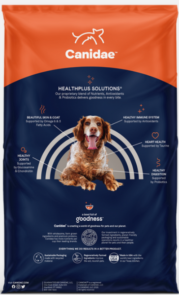 Canidae Pure Farm To Bowl Senior Free-Range Chicken, Sweet Potato & Garbanzo Bean Recipe Dog Food