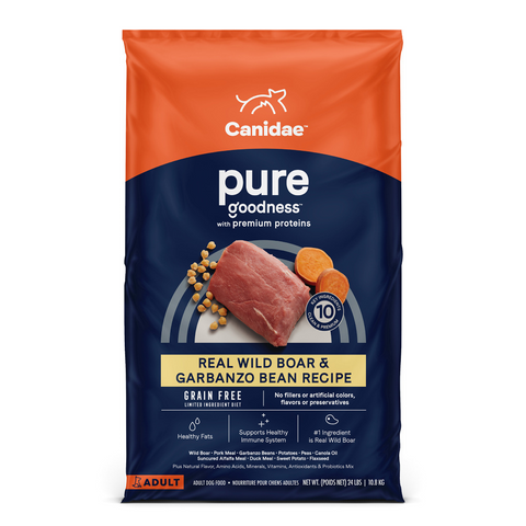 Canidae Pure Farm To Bowl Wild Boar & Garbanzo Bean Recipe Dog Food