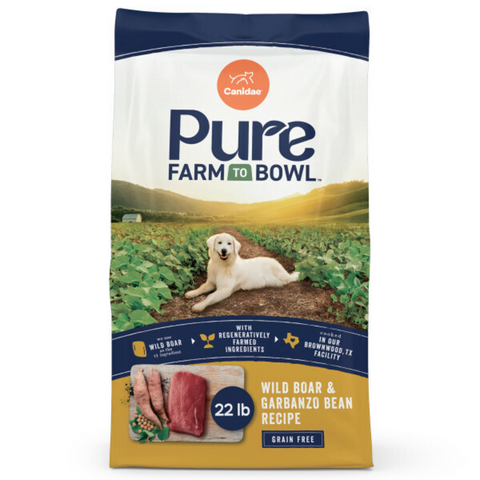 Canidae Pure Farm To Bowl Wild Boar & Garbanzo Bean Recipe Dog Food