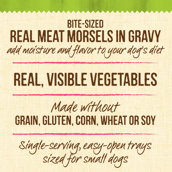 Merrick Lil' Plates Grain Free Lamb Chop Stew Small Breed Adult Wet Dog Food