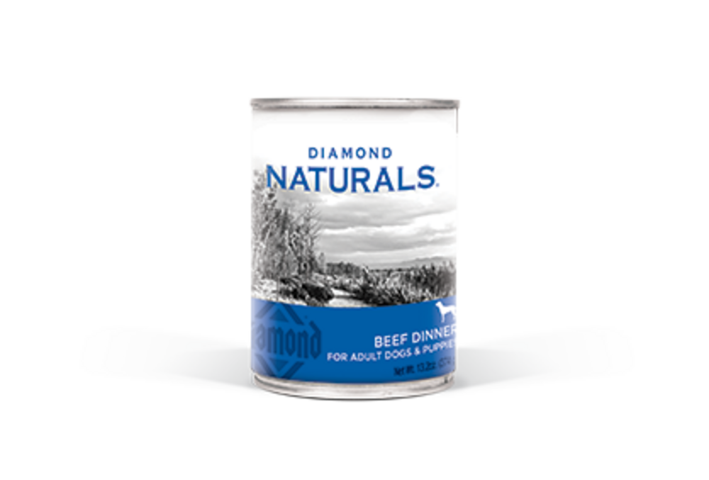 Diamond Naturals Beef Dinner All Life Stages Canned Dog Food