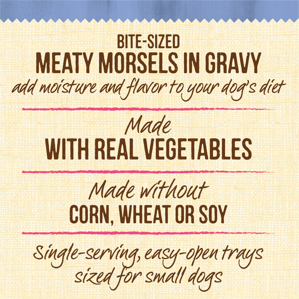 Merrick Lil' Plates Grain Free Pint Sized Pup Small Breed Wet Puppy Food