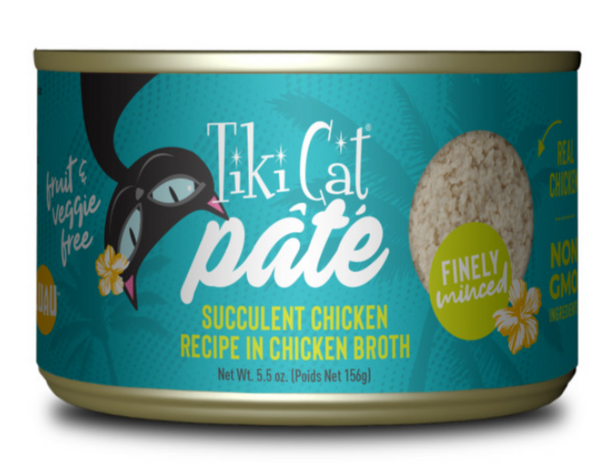 Tiki Cat Luau Succulent Chicken Canned Wet Cat Food