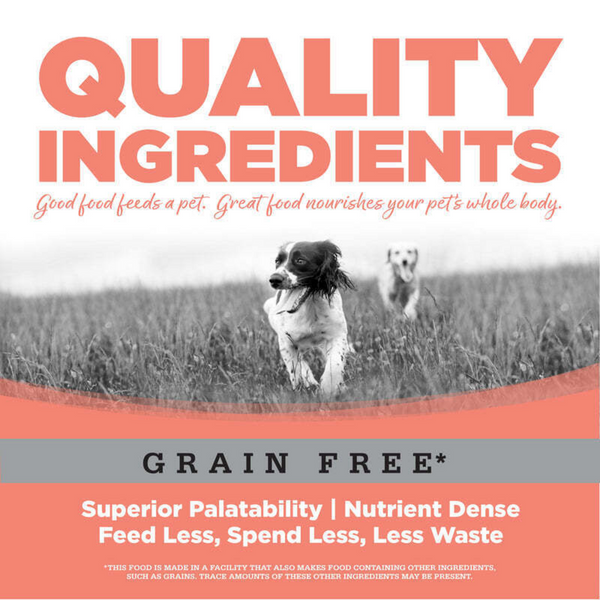 NutriSource Grain Free Small Bites Seafood Select Dry Dog Food