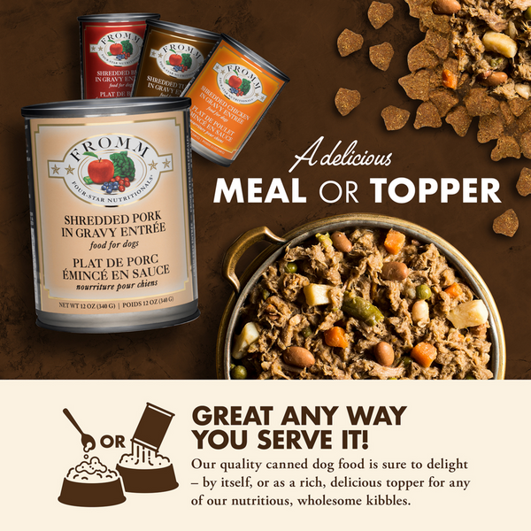 Fromm Four Star Shredded Pork Dog Food