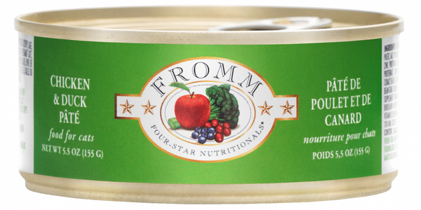 Fromm Four Star Duck & Chicken Pate Cat Food