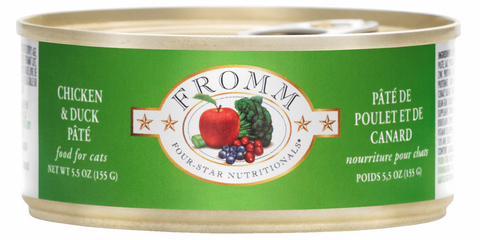 Fromm Four Star Duck & Chicken Pate Cat Food
