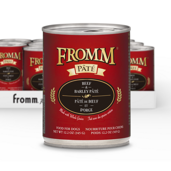 Fromm Beef & Barley Pate Canned Dog Food