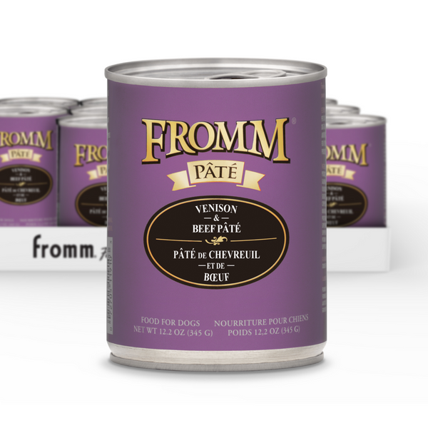 Fromm Venison & Beef Pate Canned Dog Food