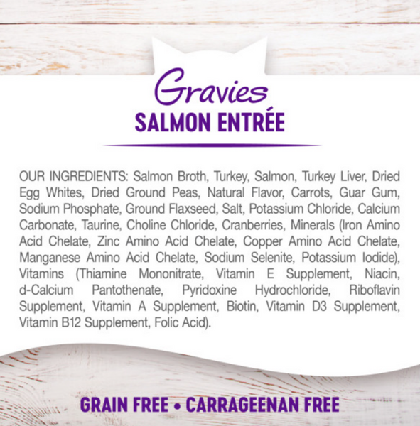 Wellness Complete Health Gravies Salmon Entree Wet Cat Food