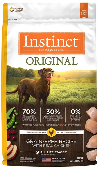 Instinct Original Grain Free Chicken Dry Dog Food